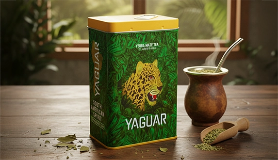 Yerba mate Yaguar - brazilská klasika v moderní podobě