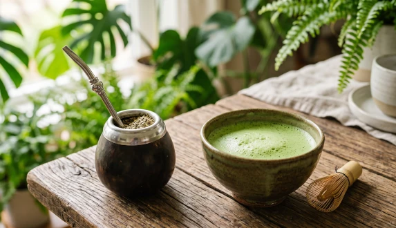 Yerba mate vs. matcha – co si vybrat? Srovnání jejich vlastností, chuti a účinků