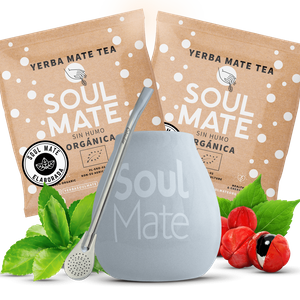 Yerba mate set Bombilla Calabach Matero