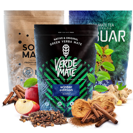 Yerba Mate zimní sada 3x500g 1,5kg