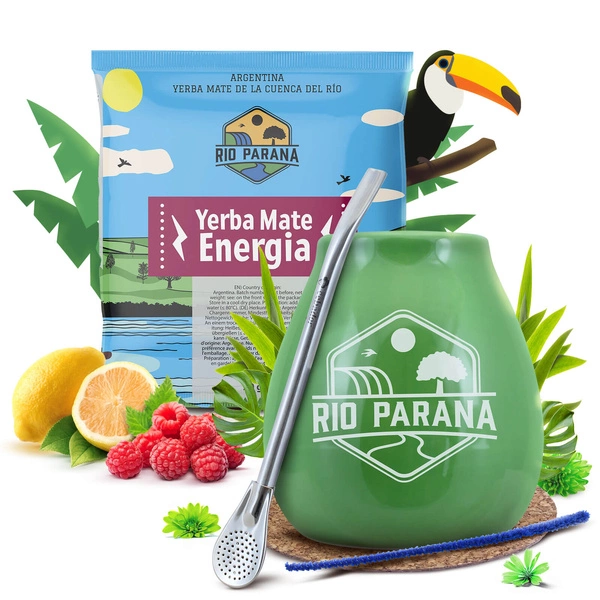 Yerba Mate sada 50g Kalabása + Bombilla