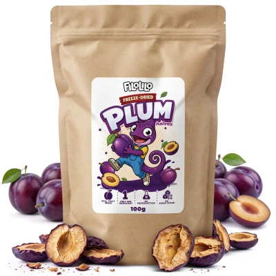 FiloLilo – Lyofilizované švestky (půlky) 100 g