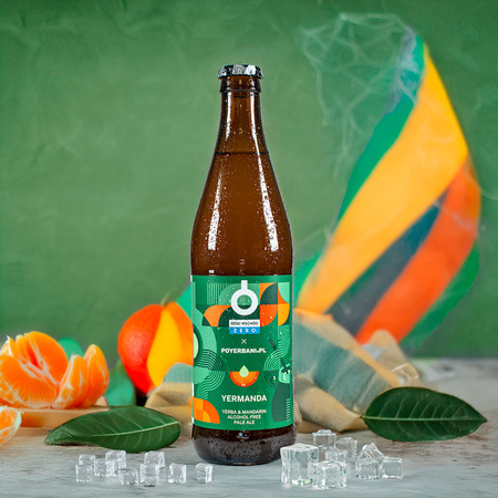 Wild East – Nealkoholické pivo s Yerbou Maté – Yermanda 500 ml