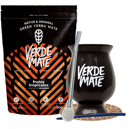 Sada pro začátečníky Bombilla Maté + Yerba Mate Verde