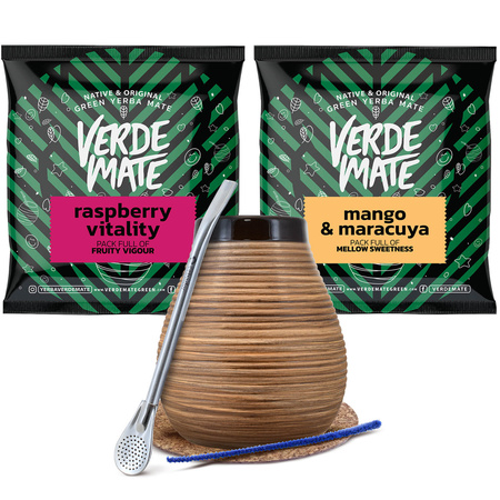 Yerba mate set Bombilla Kalabása