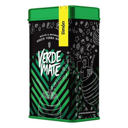 Yerba Mate Verde Mate Green Limon 0.5kg cín
