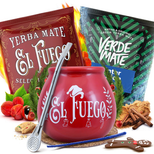 Yerba Mate sada 2x50g Kalabása + Bombilla