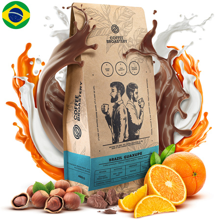 Coffee Broastery - Zrnková káva Brazil Guaxupe Premium 400 g