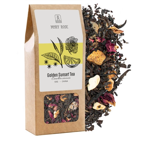 Mary Rose Golden Sunset tea