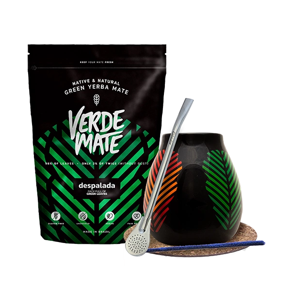 Sada pro začátečníky Bombilla Maté + Yerba Mate Verde