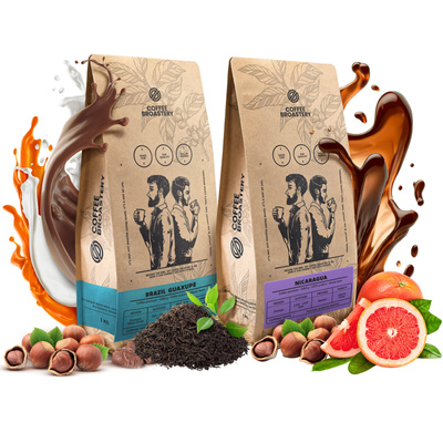 Sada Coffee Broastery Nicaragua Colibrí Azul + Brazil Guaxupe 2x1kg (2kg)