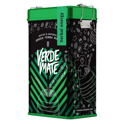 Yerbera – Plechovka + Verde Mate Green Herbal Energy 0,5 kg