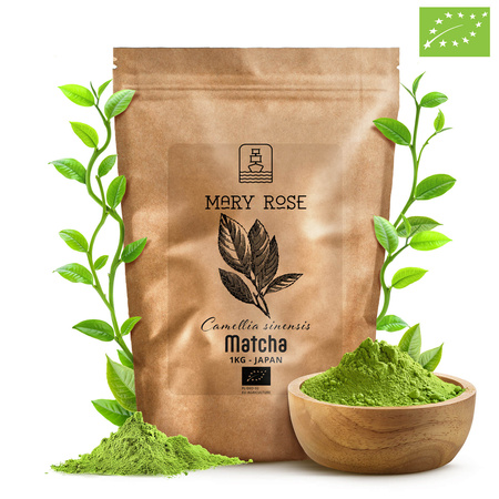 Mary Rose – Japonský zelený čaj Matcha (BIO) 1 kg