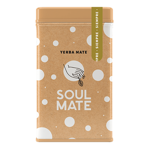 Yerbera – Plechovka + Soul Mate Orgánica Siempre 0,5 kg