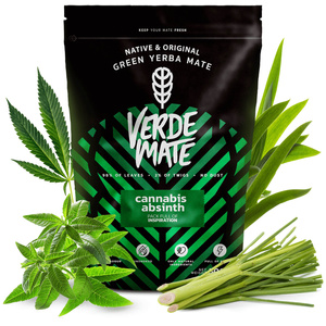 Dárková sada Yerba Verde Mate Cannabis 0,5kg 