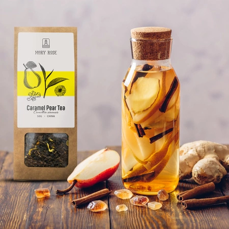 Mary Rose - Čaj Caramel Pear - 50 g