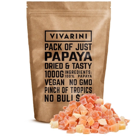 Vivarini – Kandovaná papája 1 kg