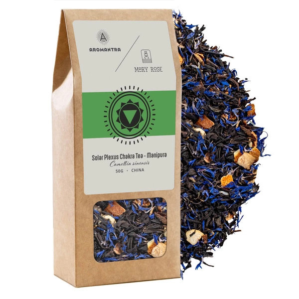 Aromantra x Mary Rose – Čaj na Solární Čakru Manipura (černý čaj) 50 g