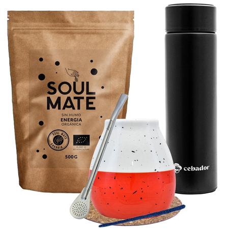 Sada Yerba Soul Mate Energia 500g + termoska