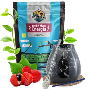 Sada Yerba Mate Rio Parana Energia Kalabása + Bombilla 500g