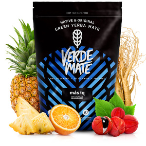 Sada Yerba Maté Verde Mate Mas IQ 500g 0,5kg Yerbomos + TermoMate + Bombilla