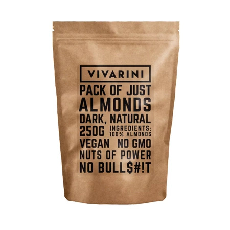 Vivarini – Mandle natural (tmavé) 250 g