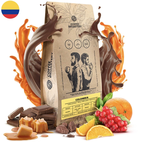 Coffee Broastery - Zrnková káva Colombia Medellin Premium 400 g