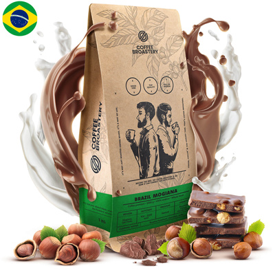 Coffee Broastery - Zrnková káva Brazil Mogiana Premium 1 kg