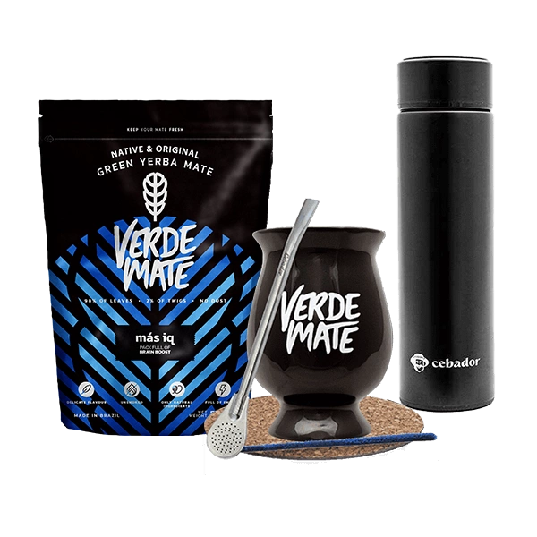 Sada Yerba Verde Mate MAS IQ 500g Termoska Kalabása