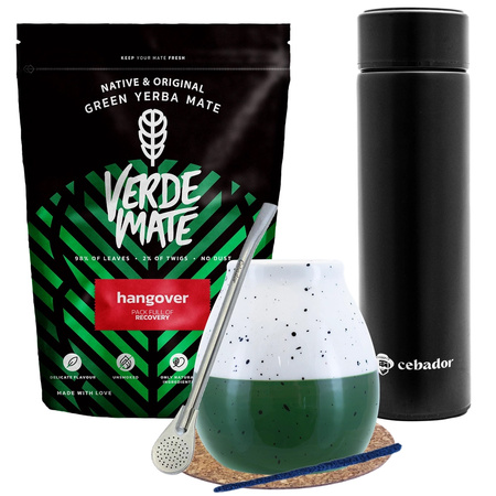 Sada Yerba Verde Mate Hangover 500g + termoska