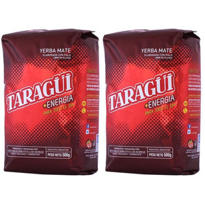 Sada Yerba Mate 2x TARAGUI Energia 500g 0,5kg