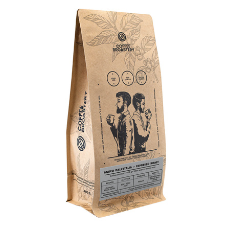 Coffee Broastery - Zrnková káva Amico dall'Italia Espresso Roast 400 g